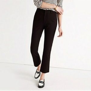 Madewell Black Cali Demi-Boot Pants Size 10